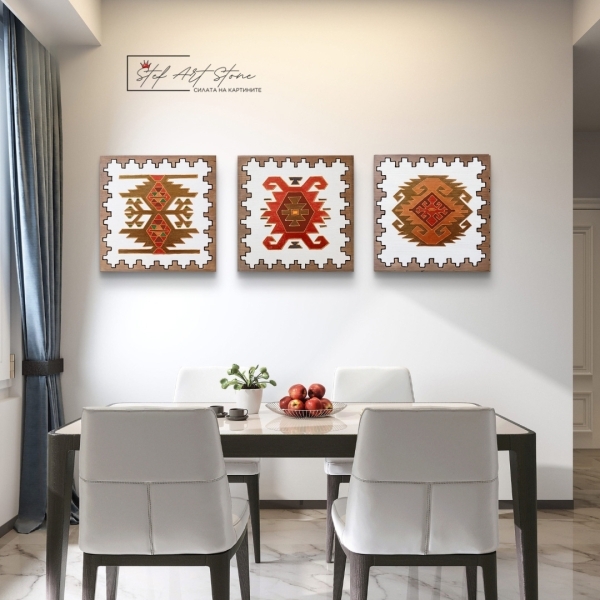 Комплект картини от 3 части (Триптих)