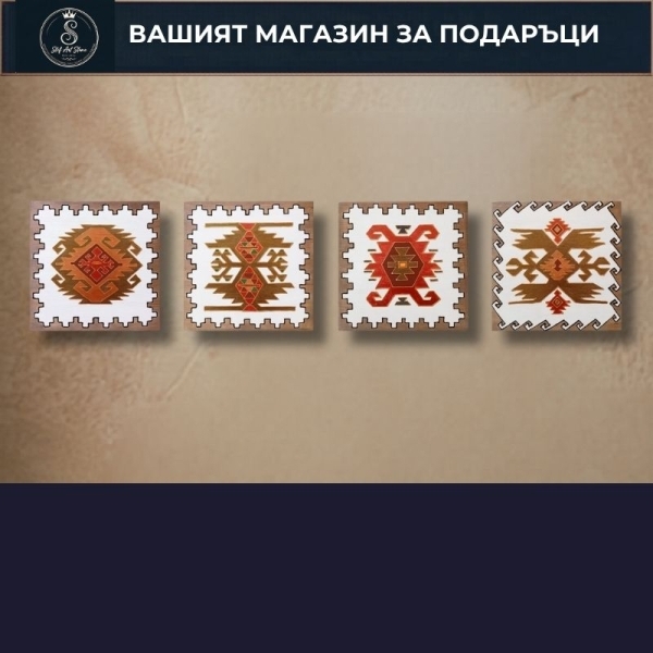 Комплект картини от 4 части (Полиптих)