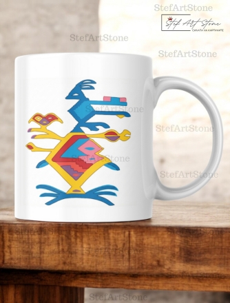 Чаша "Гугутка върху Гнездо" – Древен Символ на Любов и Дом