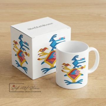 Чаша "Гугутка върху Гнездо" – Древен Символ на Любов и Дом