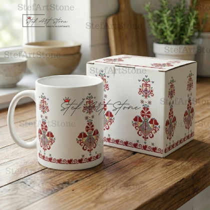 Готов подарък: Чаша с шевици в кутия