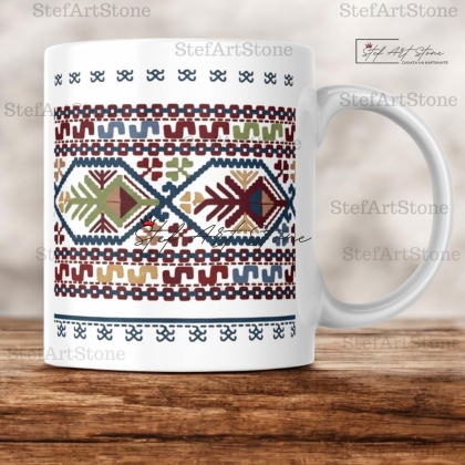 Керамична Чаша с Шевица 