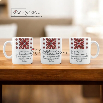 Чаша с Наричане „Светлина в Душите“ и Шевица Елбетица