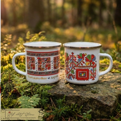 Комплект Метални Канчета "Български Корени" 