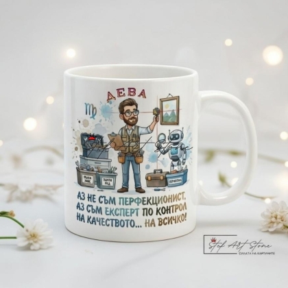 Чаша Зодия Дева (Мъж)