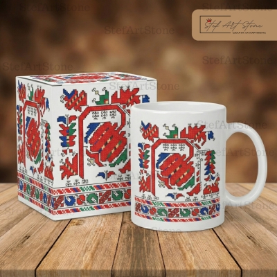 Подаръчен комплект: Чаша Наровете с кутия за нов дом