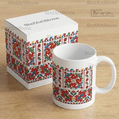 Керамична Чаша със Софийска Свиленица Елбетица