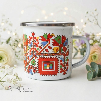 Метално Канче с Шевица от Граовско 