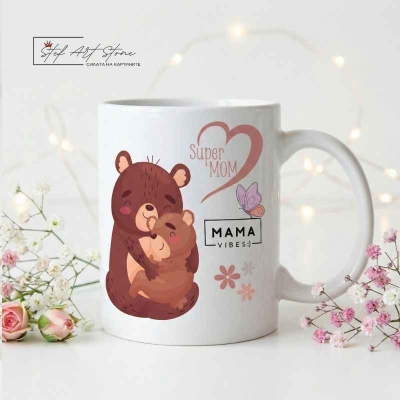 Керамична чаша „Super Mom“ – Перфектният подарък за майка