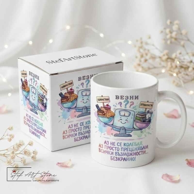 Подарък със зодии – ВЕЗНИ | Забавен Подарък за Рожден Ден