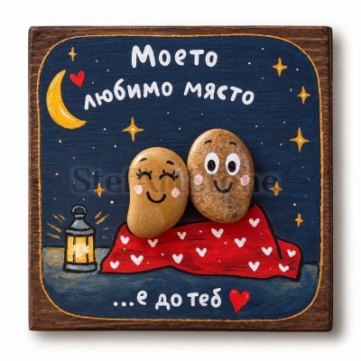Романтичен подарък за любим човек „Моето любимо място“